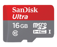 Sandisk 16GB microSDHC Class 10 UHS-I 80MB/s+adapter SD - 255265 - zdjęcie 1